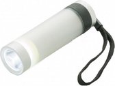 zaklamp Vivid led batterij 10 x 3 cm alu zilver