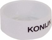 voerbak Konijn 0,36 liter 12 cm keramiek wit