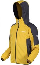 fleecevest Jenning junior polyester geel maat 122/128