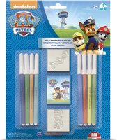 Paw Patrol Kleur- en Stempelset 11-delig