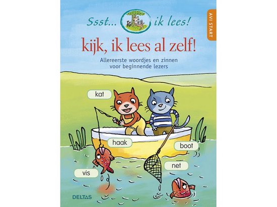 leren lezen Kijk, ik lees al zelf AVI: start 21 cm, ZNU | 7090463632064