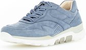 Gabor rollingsoft sensitive 86.986.26 - dames rollende wandelsneaker - blauw - maat 41 (EU) 7.5 (UK)