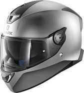 SHARK SKWAL 2.2 BLANK Motorhelm integraalhelm Mat Antraciet Mat - Maat XS