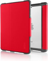 STM - Defense Tablet hoes geschikt voor Apple iPad Mini 3 / 2 / 1 - Extreme bescherming en tablet standaard in één - Rood