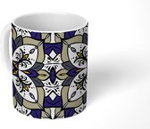 Mok - Koffiemok - Patronen - Abstract - Bloem - Mokken - 350 ML - Beker - Koffiemokken - Theemok