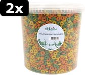 2x DE VRIES KNAAGDIER MIX RONDJES 3,7K