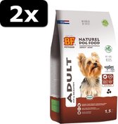 2x BIOFOOD ADULT SMALL BREED 1,5KG