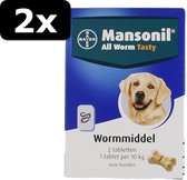 2x - MANSONIL ALL WORM HOND TABL 2TBL