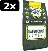 2x YD LEEUWHONDJE PUP 3KG