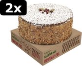 2x - NATURALS CAKE 14CM