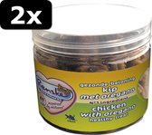 2x RENSKE KAT MINI HART K/O 100GR