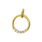The Jewelry Collection Hanger Diamant 0.10ct H Si - Geelgoud