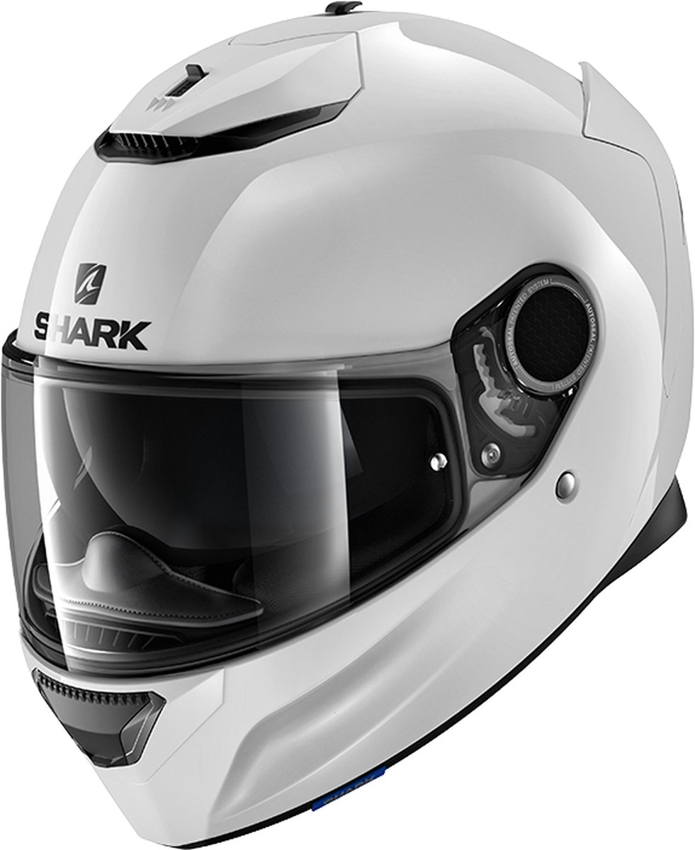 SHARK SPARTAN 1.2 BLANK Motorhelm integraalhelm - Maat XS