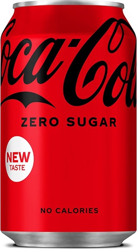 Coca Cola Zero Sugar Blikjes Tray - 24 x 33cl - Coca-Cola