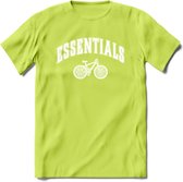 Bike EssentialsT-Shirt | Souvenirs Holland Kleding | Dames / Heren / Unisex Koningsdag shirt | Grappig Nederland Fiets Land Cadeau | - Groen - M