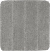 badmat Steps 55 x 65 cm polyester grijs