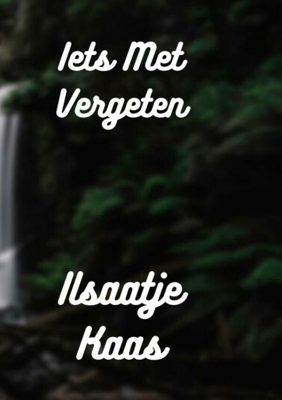 Iets Met Vergeten - cover