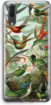 Case Company® - Huawei P20 hoesje - Haeckel Trochilidae - Soft Cover Telefoonhoesje - Bescherming aan alle Kanten en Schermrand