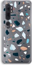 Case Company® - Xiaomi Mi Note 10 hoesje - Terrazzo N°13 - Soft Cover Telefoonhoesje - Bescherming aan alle Kanten en Schermrand