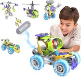 FlexToys DIY 109 stuks Bouwset 5-in-1 Robot STEM-Speelgoed voor Kinderen