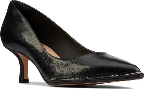 Clarks - Dames schoenen - Thorna55 Court - D - Zwart - maat 6,5 | bol.com
