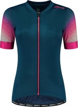 Rogelli Waves Fietsshirt Dames Blauw/Roze - Maat 2XL