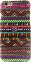 Peachy Aztec tribe Tribal iPhone 6&6s hoesje Indianen patroon