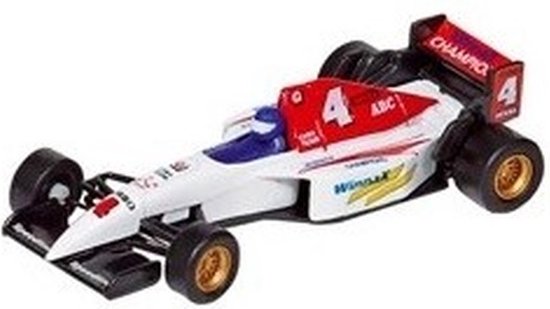 Goki Modelauto Racewagen - wit - 10 cm - race auto - schaalmodel - Formule van Merkloos — afbeelding 4