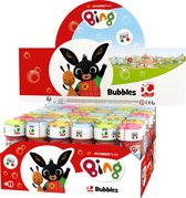 3x Bing bellenblaas flesjes met spelletje 60 ml voor kinderen - Uitdeelspeelgoed - Grabbelton speelgoed