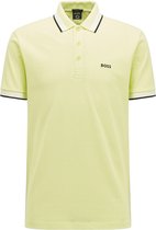 Boss Paddy Curved Logo Polo Poloshirt Mannen - Maat XL