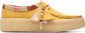 Clarks - Dames schoenen - Wallabee Cup - D - Geel - maat 6,5