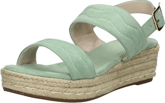 SUB55 Sandalen Touwzool Sandalen Touwzool - mint - Maat 41 | bol.com