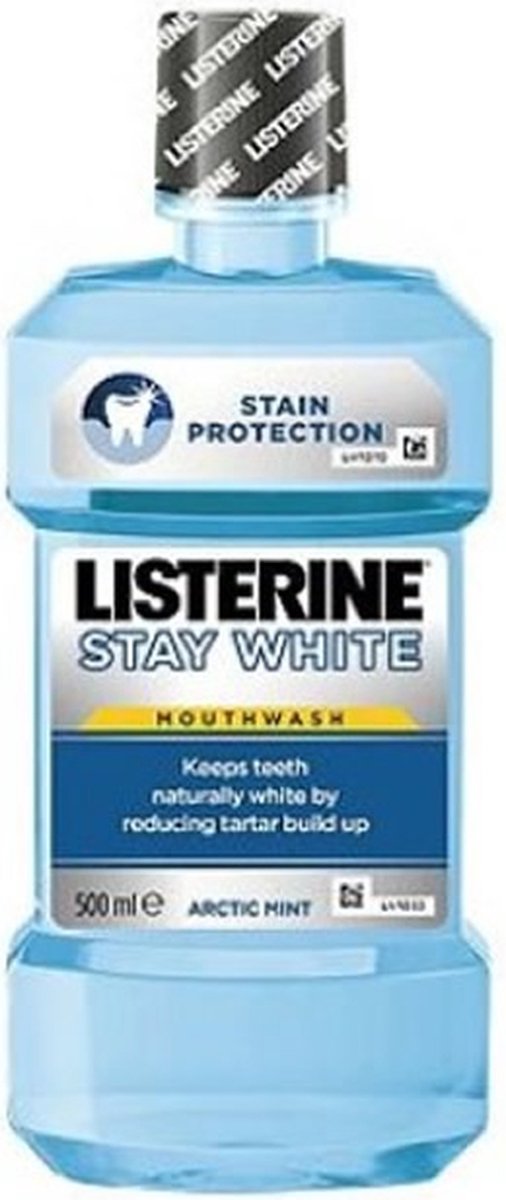 Listerine Mouthwash With Whitening Effect Total Care Stay White