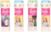 50x Barbie bellenblaas flesjes met spelletje 60 ml voor kinderen - Uitdeelspeelgoed - Grabbelton speelgoed