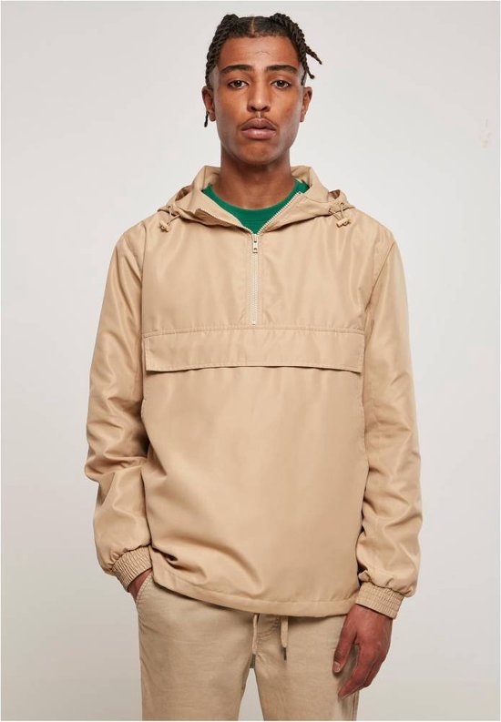 Urban Classics - Recycled Basic Pullover Jas - 3XL - Beige