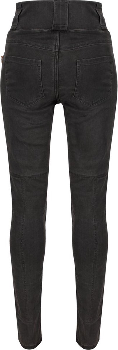 Motogirl Melissa Motorjegging Motorbroek Dames Zomer - Grijs - Maat 42 /SHORT