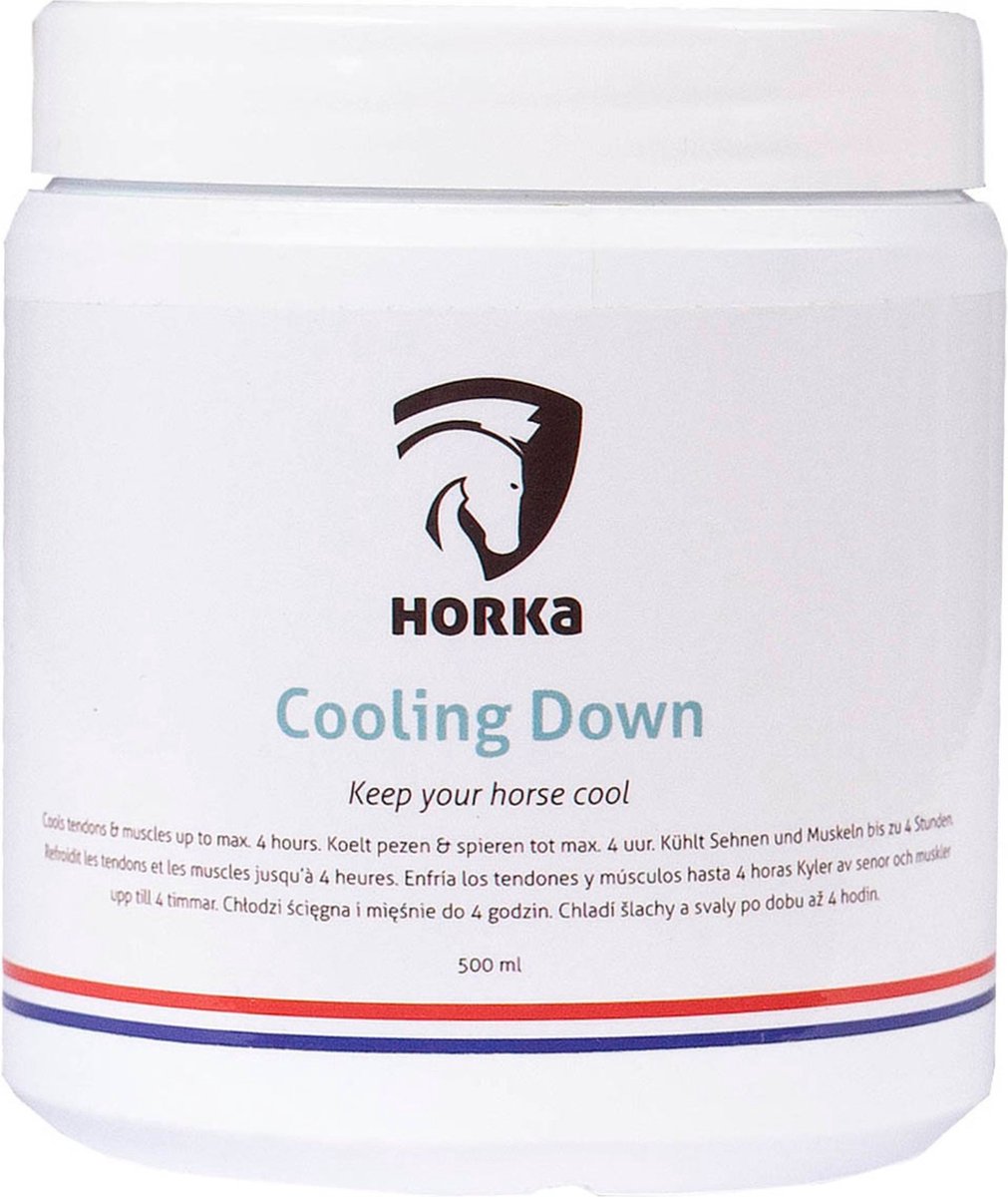 Horka Gel Cooling Down 500 Ml Wit