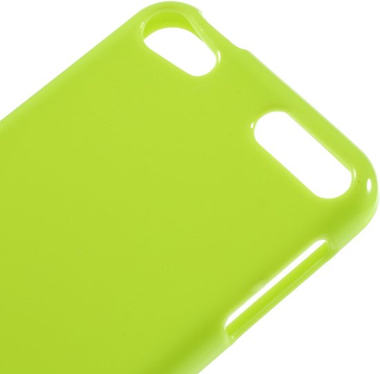Peachy Groen TPU hoesje iPod Touch 5 6 7 silicone - Peachy