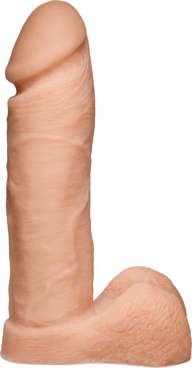 Goedkoopste Doc Johnson The Tru Ride - TRUSKYN Dildo - 20 cm flesh