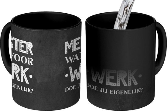 Magische Mok - Foto op Warmte Mokken - Koffiemok - Quotes - Spreuken