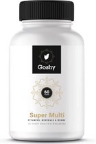 Goshy - Super Multi - Vitaminen & Mineralen - Tegen vermoeidheid - Vegetarische - 60 Veggi caps - Voedingsupplement