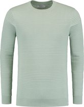 Purewhite -  Heren Regular Fit    Trui  - Groen - Maat XXL