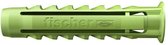 FISCHER - Viervoudig spreidanker SX Groen 8x65 mm - gemaakt van hernieuwbare grondstoffen - Doos van 45