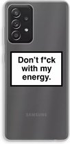 Case Company® - Samsung Galaxy A52s 5G hoesje - My energy - Soft Cover Telefoonhoesje - Bescherming aan alle Kanten en Schermrand