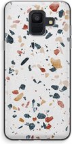 Case Company® - Samsung Galaxy A6 (2018) hoesje - Terrazzo N°4 - Soft Cover Telefoonhoesje - Bescherming aan alle Kanten en Schermrand