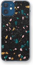 Case Company® - iPhone 12 mini hoesje - Terrazzo N°10 - Soft Cover Telefoonhoesje - Bescherming aan alle Kanten en Schermrand