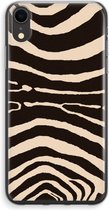 Case Company® - iPhone XR hoesje - Arizona Zebra - Soft Cover Telefoonhoesje - Bescherming aan alle Kanten en Schermrand