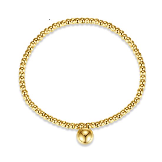 Bracelets de perles Desiderio plaqué or 18 carats