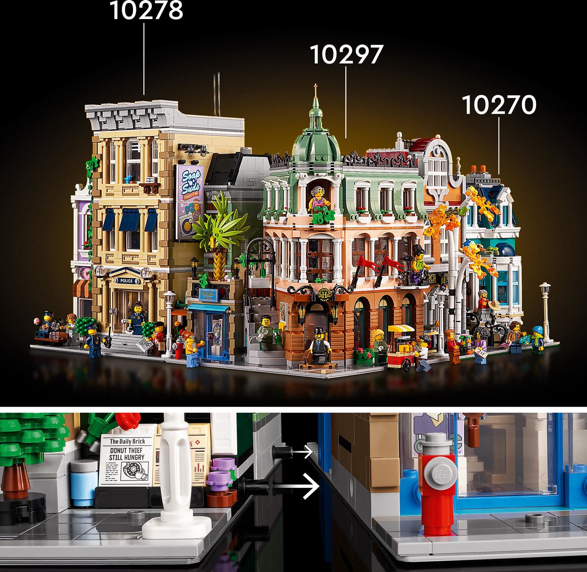 10297 - LEGO® Creator Expert - L’hôtel-boutique