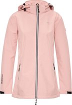 Nordberg Ronda - Softshell Outdoor Zomerjas Dames - Roze Melange - Maat 4XL